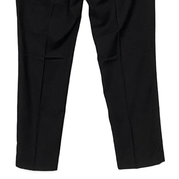 Perry Ellis Men's 36x36 Big & Tall Dress Pants Flat Front Stretch Black NEW - Picture 7 of 10